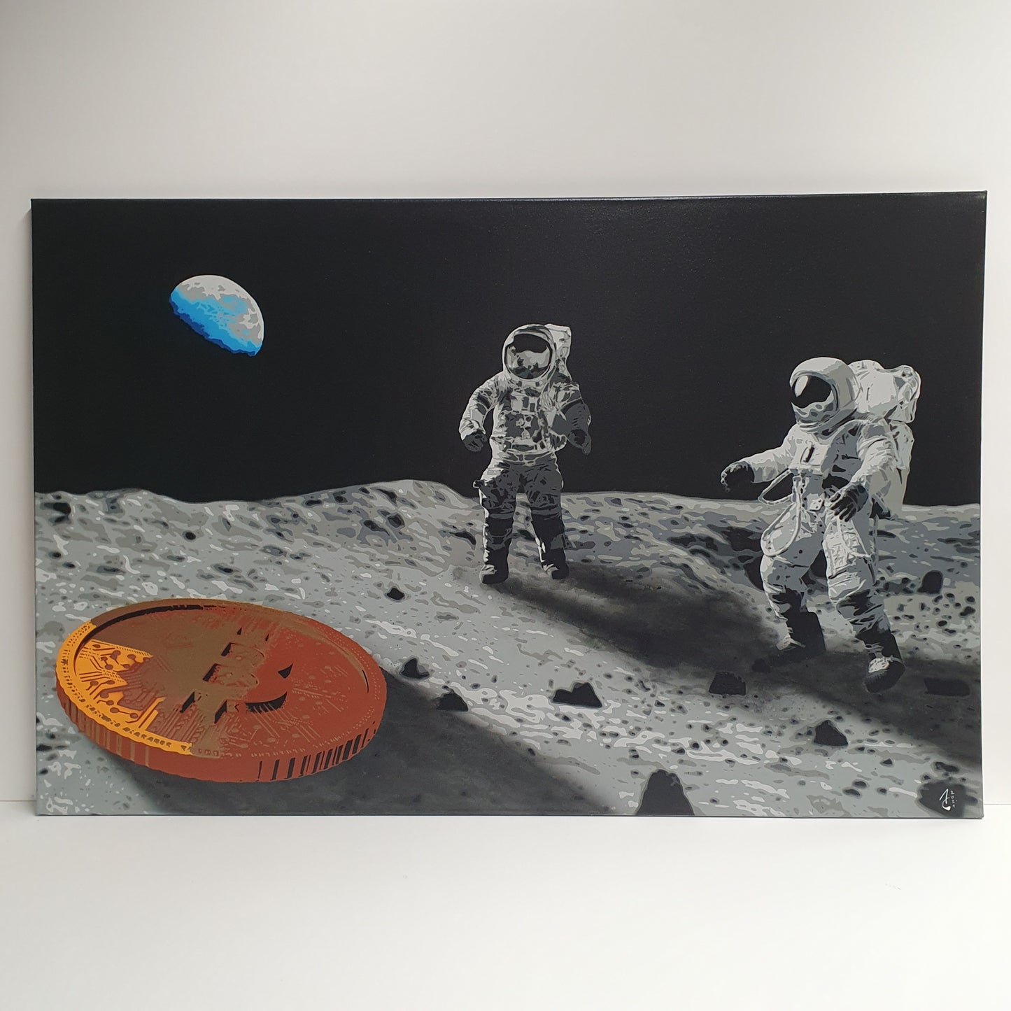 Bitcoin to the Moon!